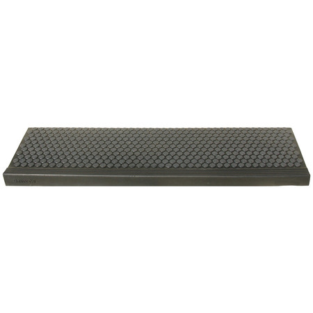 Rubber-Cal "Coin-Grip Commercial (Grit Surface)" Step Mat - 10" x 36" - 6 Pack 10-104-012P