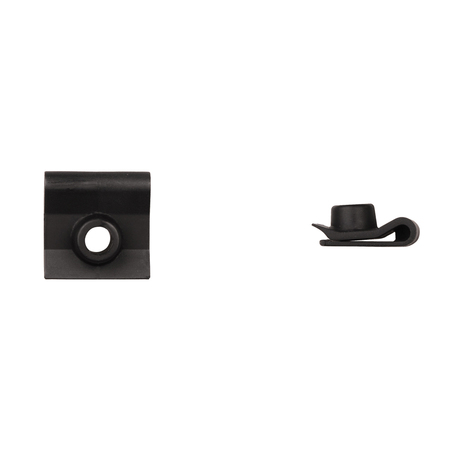 DISCO Blk Nyln Fender U Nuts 12 Screw Size G/R Up to 1mm PK15 11161PK