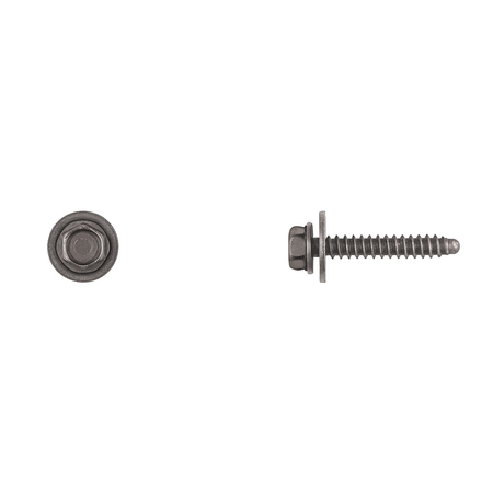 DISCO Blk Hex Trim Screws 4.2-1.41X20mm 7mm Hx 12.5mm PK50 11184PK