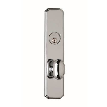 OMNIA RH Double CYL 234BS Mortise Lock 432 Knob 11000 Plate Bright Chrome 11432AC00R2