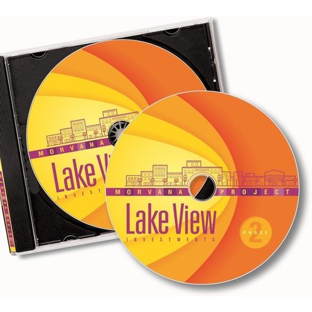 Avery Dennison Inkjet Full Face CD Labels, Ink Jet 8960, Pk40 8960