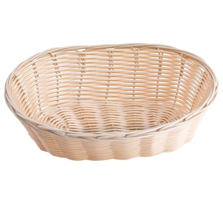 Tablecraft Handwoven, Oval Basket, Natural, PK12 1176W