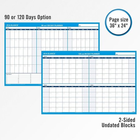 At-A-Glance Undated Wall Planner, Erasable PM239-28