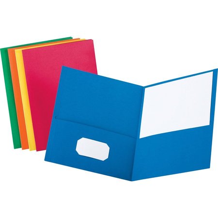 Oxford Two Pocket File Folder 8-1/2 x 11", PK25 57538
