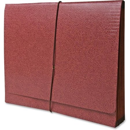 Zoro Select Expandable File Wallet 8-1/2 x 11" Red, 5-1/4" Expansion PFX60545