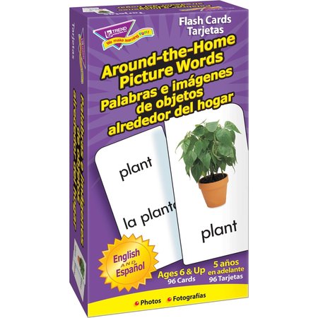 TREND Flash Cards, Home, English/Spanish T53015