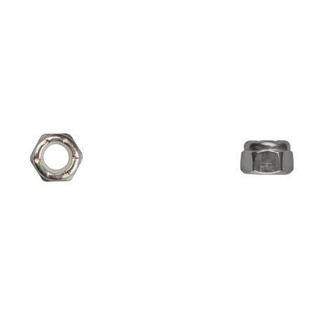 DISCO Nylon Insert Lock Nut, 5/16"-18, 18-8 Stainless Steel, Not Graded 12131PK