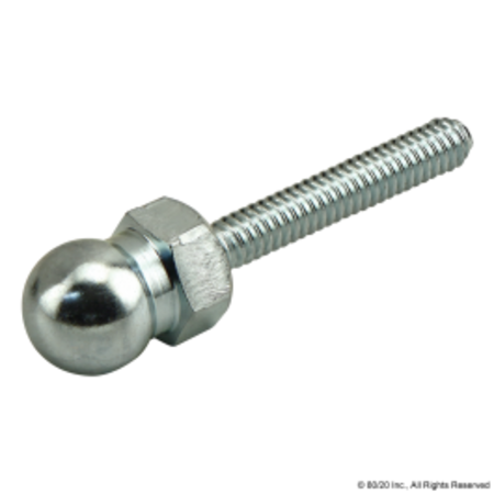 80/20 Swivel Foot Threaded Stem, 1/4-20 X 1.5" 12230