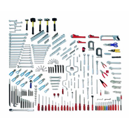 WRIGHT TOOL Set 368 Pc Master Maintenance Set 1/4" 3 122