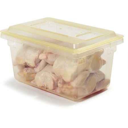 Carlisle Foodservice Storage Container Lid, 18"x12", Yellow, PK6 10617C22