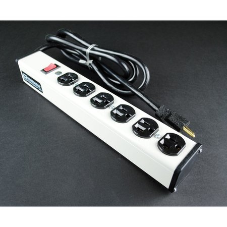 WIREMOLD 15 Power Outlet Strip 6 Outlet 20A 120V ULB620-15