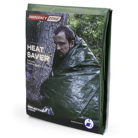 EMERGENCY ZONE Heat Saver Dual Layer Insulating Blanket 128