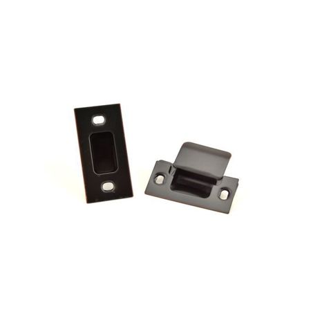 WESLOCK Adjustable Strike Kit for Iron Doors Oil Rubbed Bronze ID421X1-2