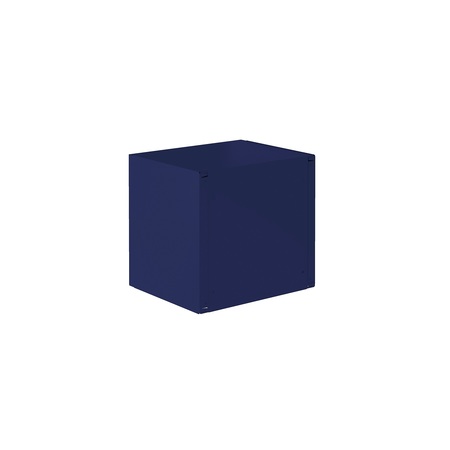 Manhattan Comfort Smart Floating Cube Cabinet in Blue 12GMC4