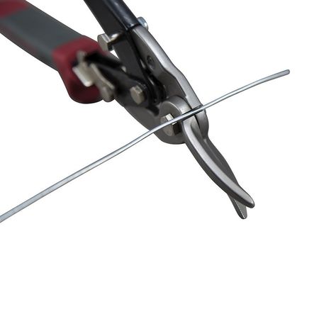 Klein Tools Aviation Snips, Wire Cutter, Left, 10.063'' 1200L