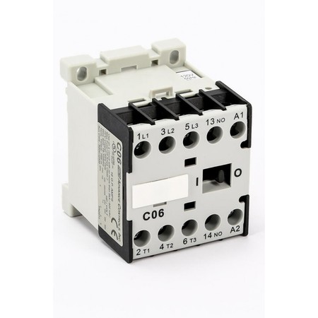 NOARK Contactor, 24V, 1Nc Aux C06.301-024