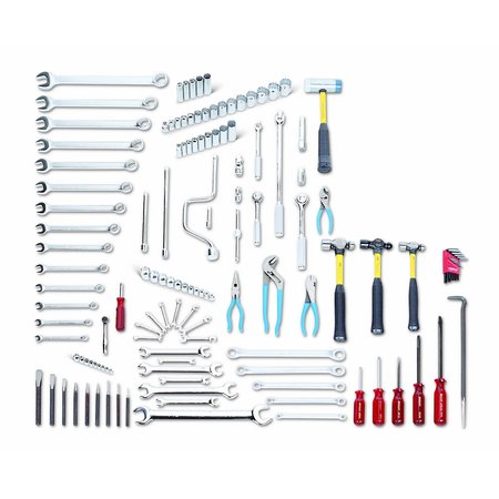 WRIGHT TOOL Set 134 Pc SAE Gen Maintenance Set 1/4 136