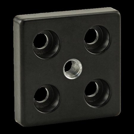 80/20 Center Tap Base Plate, M10, 30 Series 14037