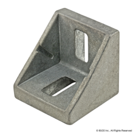 80/20 Slotted Corner Bracket 2 Hole 42mm 14092