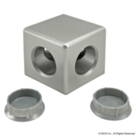 80/20 Square Corner Connector 2-Way 45 Series 14174