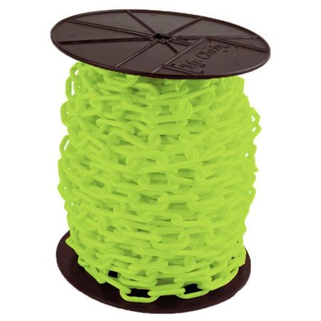 MR. CHAIN Safety Green Plastic Chain 3"(#10, 76 mm 80114