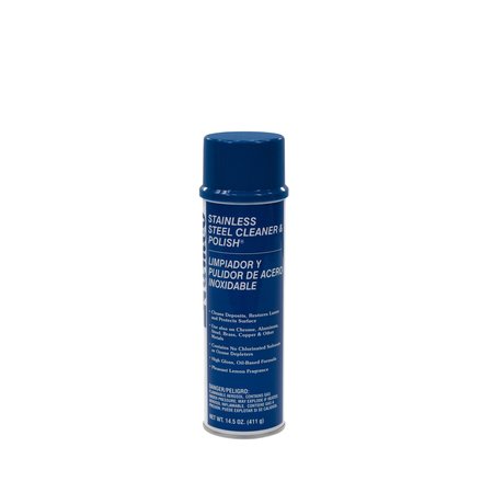 NAMCO MANUFACTURING Stainless Steel Cleaner, 15 oz. Aerosol, PK12 2013