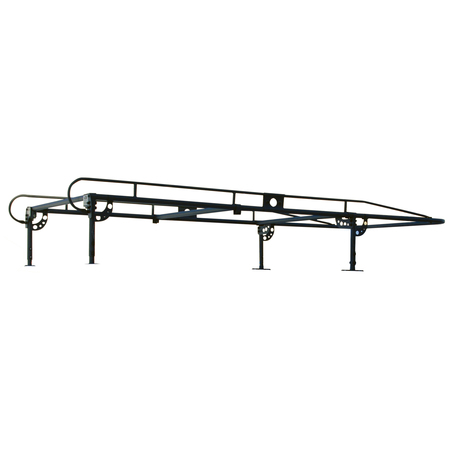 Buyers Products 14-1/2 Foot Black Service Body Ladder Rack 1501260
