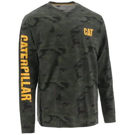 CAT Trademark Banner Long Sleeve Tee, 4XL 1510034-11790