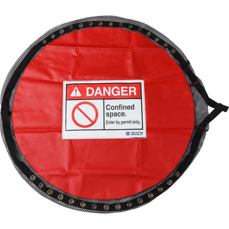 BRADY Confined Space - Solid Lockable Covers S 151045