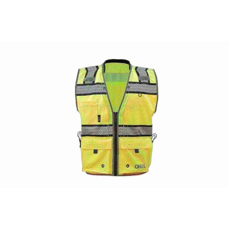 GSS SAFETY Hype-Lite Class 2 Safety Vest w/Rflctn 1602-4XL