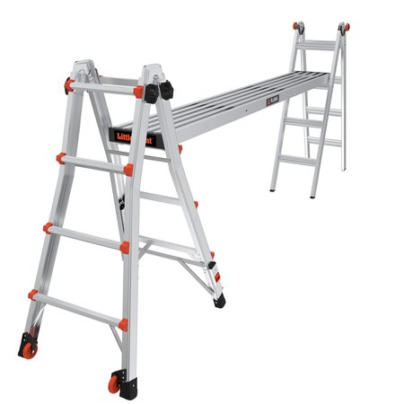 Little Giant Ladders Adj. Aluminum 2-Person Plank, 73 in L 15180