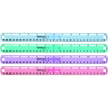 Westcott Rulers, 12" Folding Ruler 15390