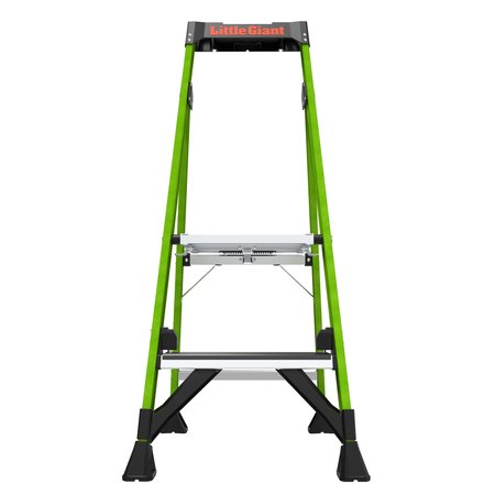 Little Giant Ladders Stepladder, 4ft H, 1"W Platform, 375 lb Cap 15404-001