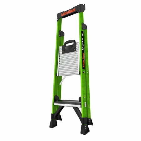 Little Giant Ladders Stepladder, 4ft H, 1"W Platform, 375 lb Cap 15404-001