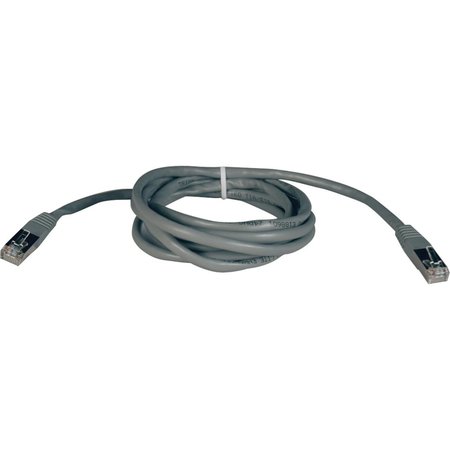 Tripp Lite Cat5e Cable, Molded, Shielded, Gray, 10ft N105-010-GY