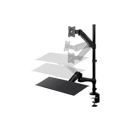 MONOPRICE Sit Stand Articulating Workstation 15718