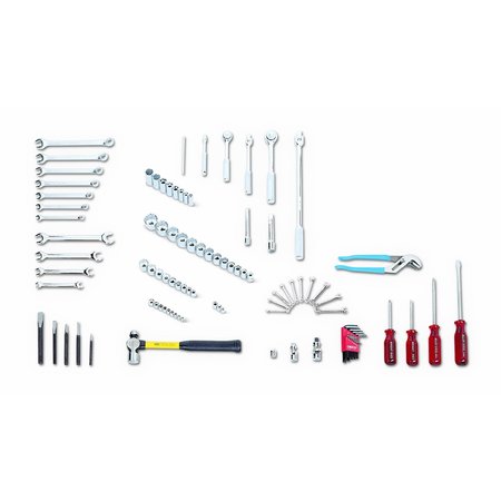 WRIGHT TOOL Set 97Pc Fractional Basic Service Set 1/ 161