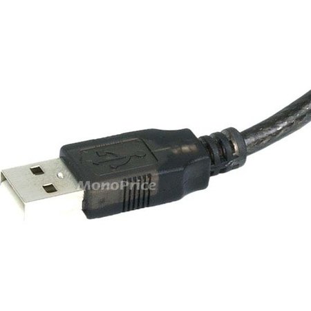 Monoprice USB 2.0 Active Cable, 33ft.L, Black 7531