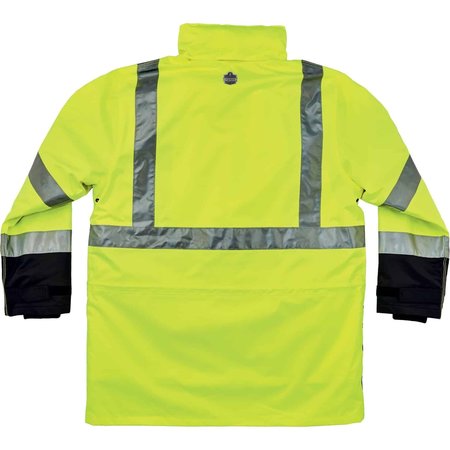 Glowear By Ergodyne Hi Vis Thermal Jacket Kit, Lime, Small 8388