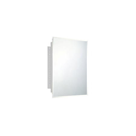 KETCHAM 16" x 22" Deluxe Recessed Mounted Beveled Edge Medicine Cabinet 171BV