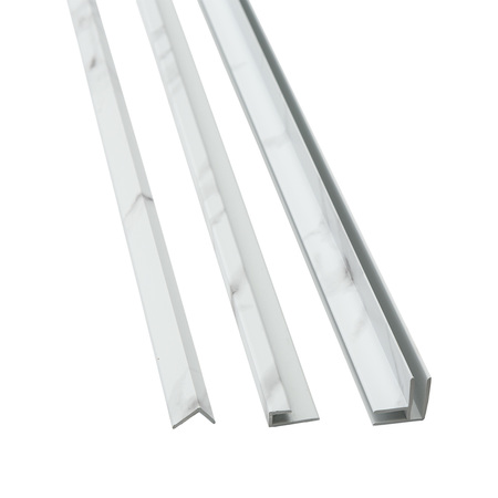 Palisade Trim Kit 94"L in Carrara Marble (6 Piece 17310