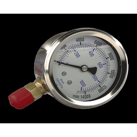 WILLIAMS Williams Facedia.meter Liq Gauge, 2-1/2" 8G025W