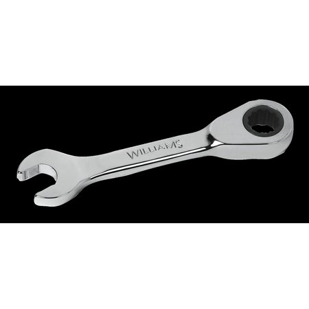 WILLIAMS Williams Ratcheting Combo Wrench 12Pt, 7/16In 1214RSS