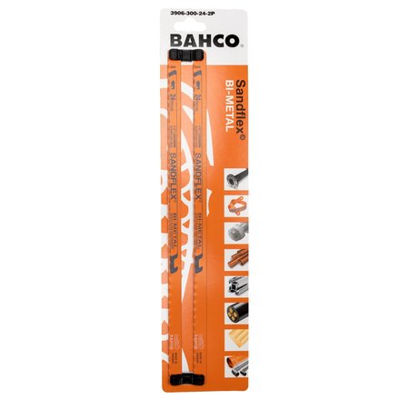 Bahco Bahco Progressive Hacksaw Blade, 12 ", PK5 3818-300-PROG-5P