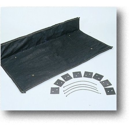 MUTUAL INDUSTRIES Electrical Box Cover, non-woven polypropylene filter geotextile, Inlet Cover 17682