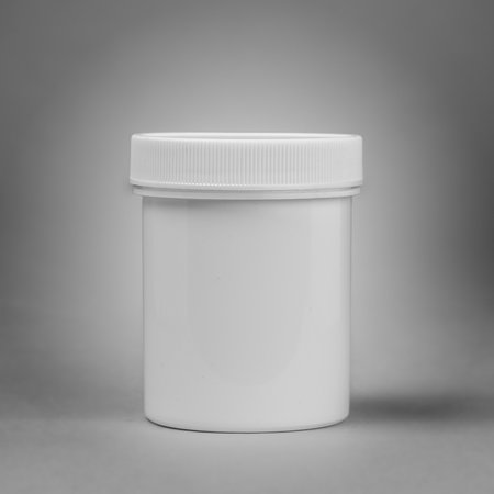 SP BEL-ART White Polypropylene Jar with Screw, PK12 H17910-0000