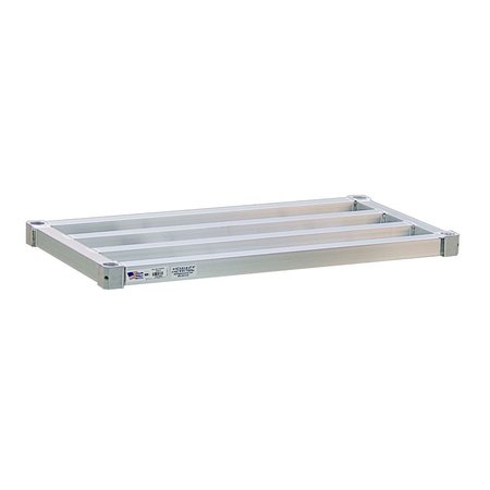 NEW AGE Shelf, Adjust, HD, 30"x18", Welded Aluminum, Depth: 18" 1830HD
