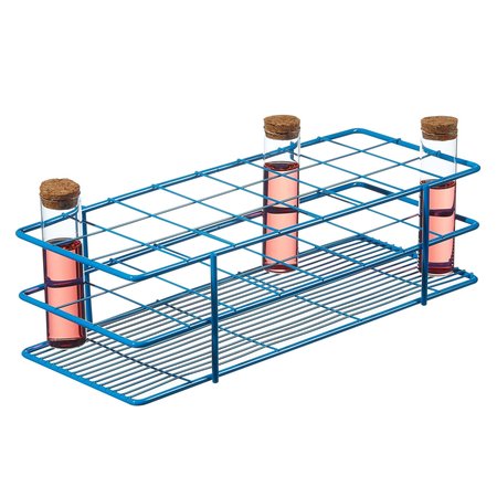 SP BEL-ART Poxygrid Test Tube Rack, Blue F18782-0001