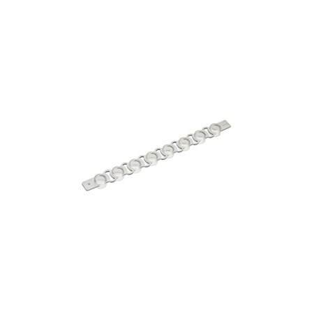 SIMPORT SCIENTIFIC Flat Cap Strip for Reaction Strip, PK 125 T321-2N