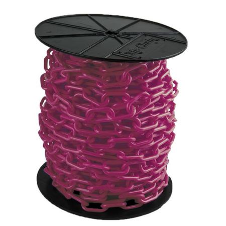 MR. CHAIN Magenta Plastic Chain 2"(#8, 51 mm)x125 50118